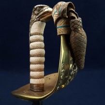 British WW2 1925 Pattern Royal Air Force Officers Sword of Group Captain David Lumgair CBE 27